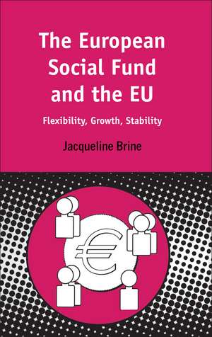 European Social Fund and the EU: Flexibility, Growth, Stability de Jacqueline Brine