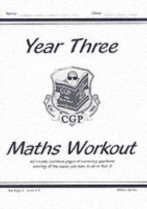 KS2 Maths Workout - Year 3 de Cgp Books