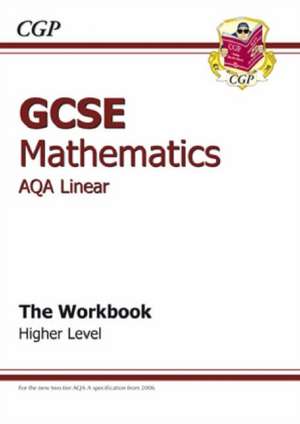 GCSE Maths AQA Workbook with Online Edition - Higher (A*-G Resits) de CGP Books