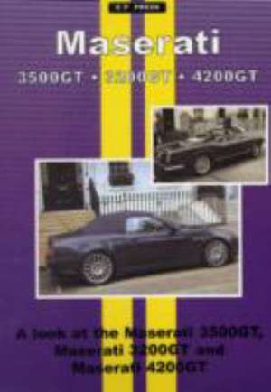 Maserati 3500 GT, 3200 GT, 4200 GT, Gransport de Colin Pitt