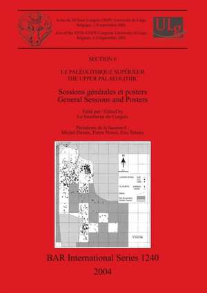 Le Paléolithique Supérieur / The Upper Palaeolithic de Le Secrétariat Du Congrès