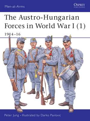 The Austro-Hungarian Forces in World War I (1): 1914–16 de Peter Jung