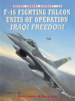 F-16 Fighting Falcon Units of OIF de Steve Davies