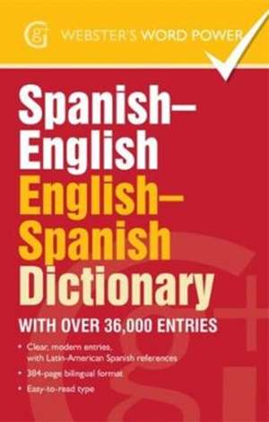 Spanish-English, English-Spanish Dictionary de Geddes and Grosset