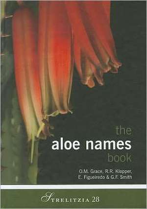 The Aloe Names Book de O. M. Grace