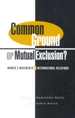 Common Ground or Mutual Exclusion?