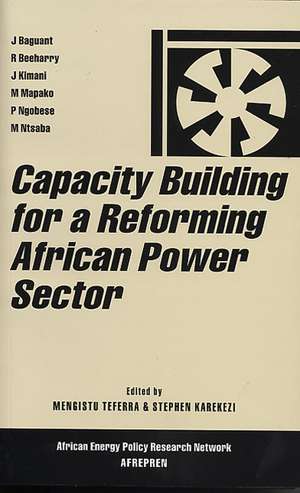 Capacity Building for a Reforming African Power Sector