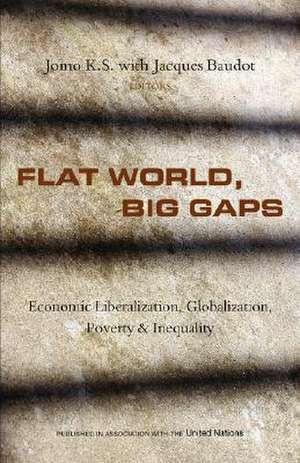 Flat World, Big Gaps: Economic Liberalization, Globalization, Poverty and Inequality de Jomo KS