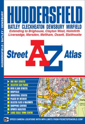 Huddersfield A-Z Street Atlas de Geographers' A-Z Map Co Ltd