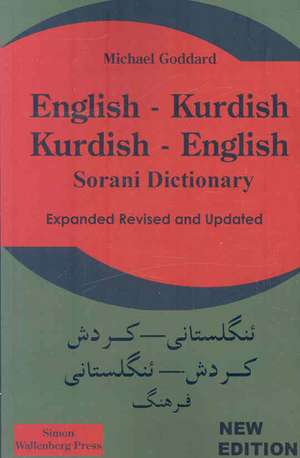 English Kurdish - Kurdish English - Sorani Dictionary de M. Goddard