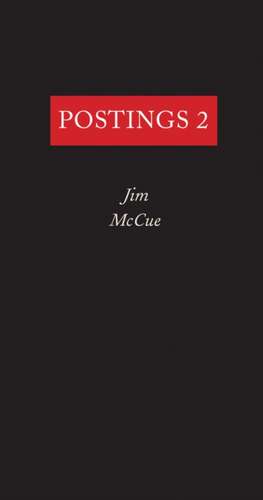 McCue, J: Postings, 2