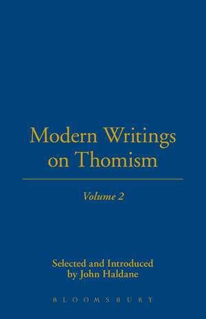 Modern Writings on Thomism de John Haldane