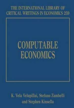 Computable Economics de K. Vela Velupillai