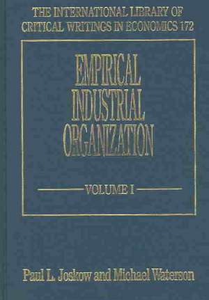 Empirical Industrial Organization de Paul L. Joskow