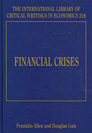 Financial Crises de Franklin Allen