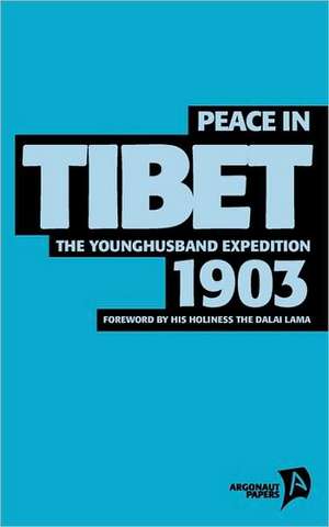 Peace in Tibet de Dalai Lama' The Dalai Lama'