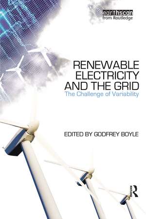 Renewable Electricity and the Grid: The Challenge of Variability de Godfrey Boyle