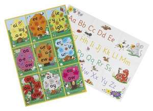 Jolly Phonics Alternative Spelling & Alphabet Posters de Sue Lloyd