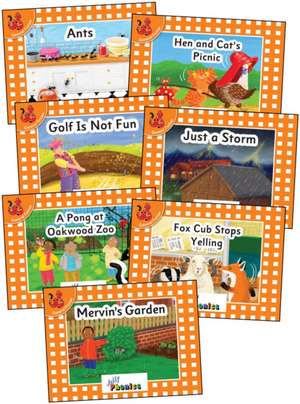 Jolly Phonics Orange Level Readers Complete Set de Louise Van-Pottelsberghe