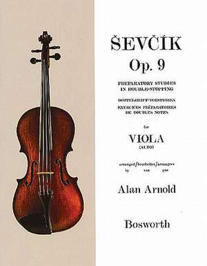 Sevcik for Viola - Opus 9 de Otakar Sevcik