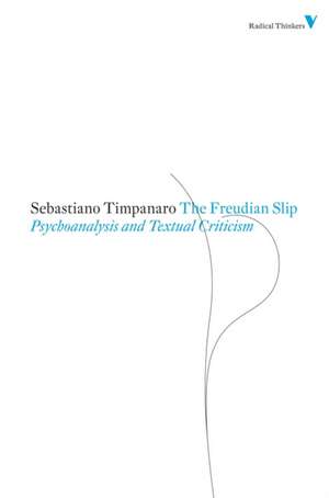 Freudian Slip de Sebastiano Timpanaro