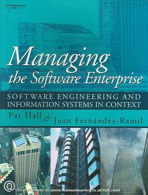 Managing the Software Enterprise de Patrick Hall