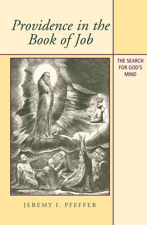 Providence in the Book of Job – The Search for God`s Mind de Jeremy I. Pfeffer