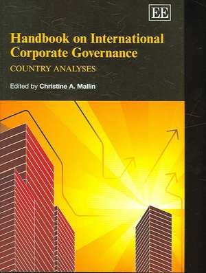 Handbook on International Corporate Governance – Country Analyses de Christine A. Mallin