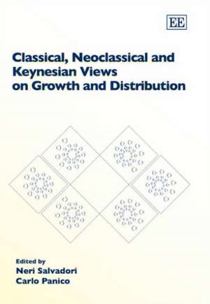 Classical, Neoclassical and Keynesian Views on Growth and Distribution de Neri Salvadori