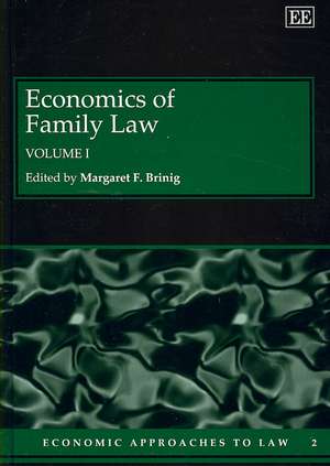 Economics of Family Law de Margaret F. Brinig