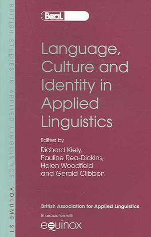 Language, Culture and Identity in Applied Linguistics