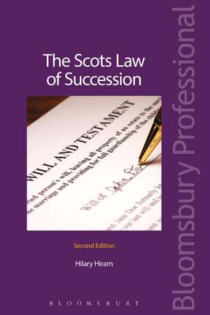 The Scots Law of Succession de Hilary Hiram