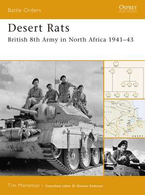 Desert Rats: British 8th Army in North Africa 1941–43 de Tim Moreman