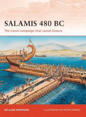 Salamis 480 BC: The naval campaign that saved Greece de William Shepherd