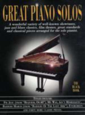 Great Piano Solos - The Black Book