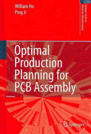 Optimal Production Planning for PCB Assembly de William Ho