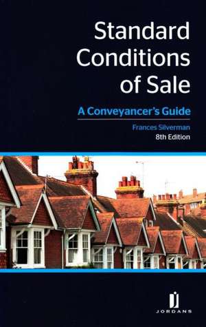 Standard Conditions of Sale de Frances Silverman