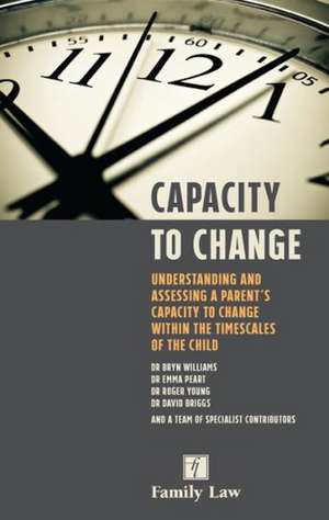 Capacity to Change de Bryn Williams