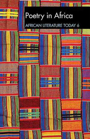 ALT 6 Poetry in Africa: African Literature Today – A review de Eldred Jones