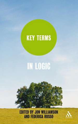 Key Terms in Logic de Dr Jon Williamson