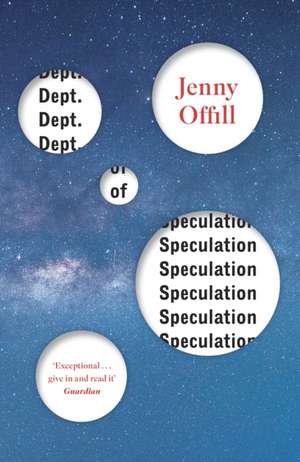 Dept. of Speculation de Jenny Offill