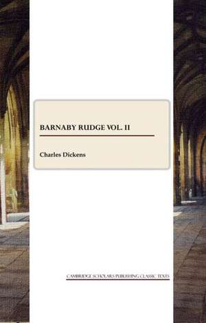 Barnaby Rudge Vol. II de Charles Dickens