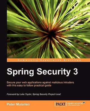 Spring Security 3 de Peter Mularien