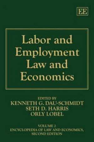 Labor and Employment Law and Economics de Kenneth G. Dau–schmidt