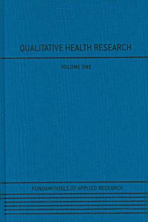 Qualitative Health Research de Robert Dingwall