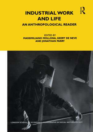 Industrial Work and Life: An Anthropological Reader de Massimiliano Mollona