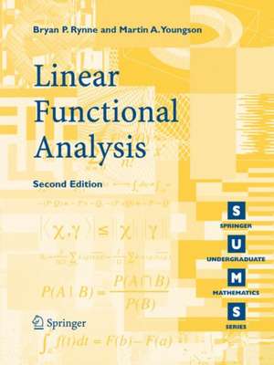 Linear Functional Analysis de Bryan Rynne