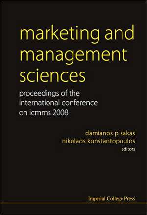 Marketing and Management Sciences de Nikolaos Konstantopoulos