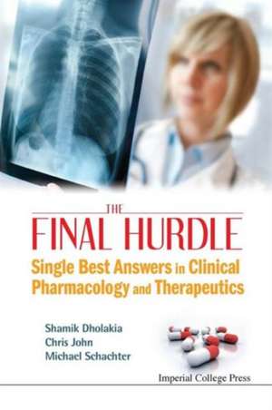 FINAL HURDLE, THE de Dholakia Shamik