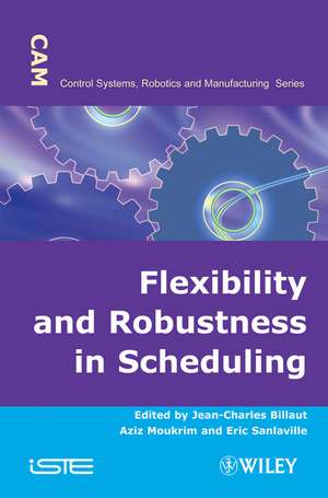 Flexibility and Robustness in Scheduling de JC Billaut